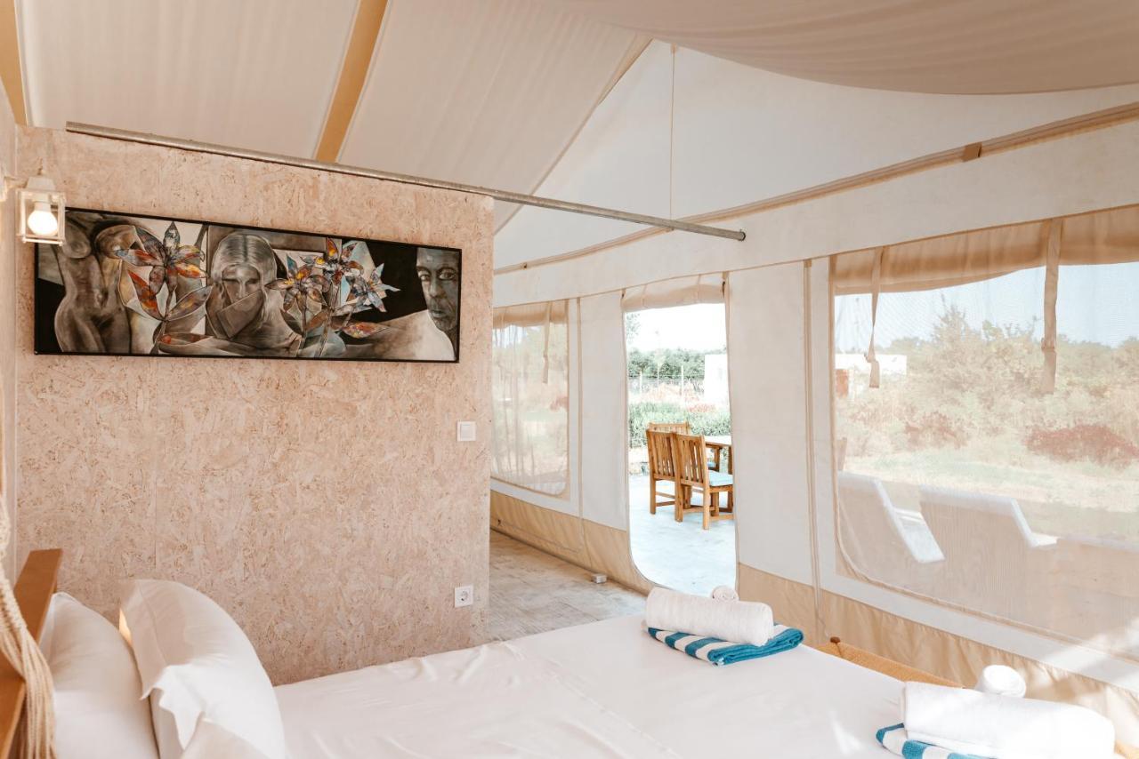 Sails On Kos Ecolux Tented Village Marmari  Bagian luar foto