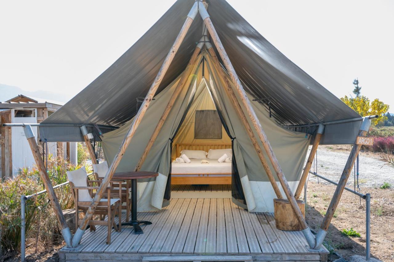 Sails On Kos Ecolux Tented Village Marmari  Bagian luar foto